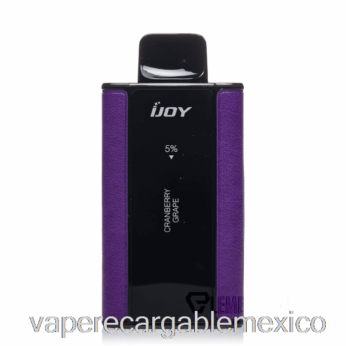 Vape Recargable Ijoy Captain 10000 Desechable Arándano Uva